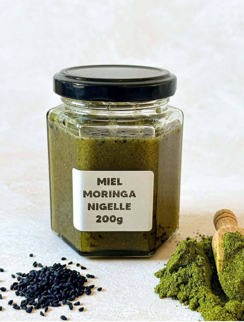 Miel Nigelle Moringa
