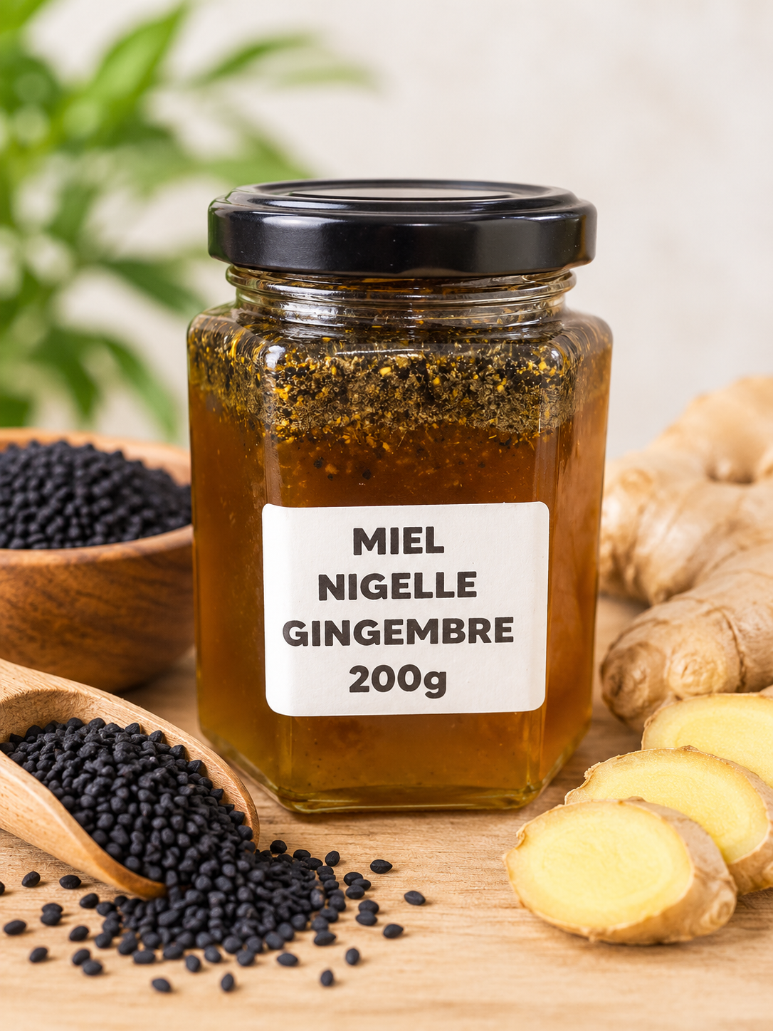Miel Nigelle Gingembre