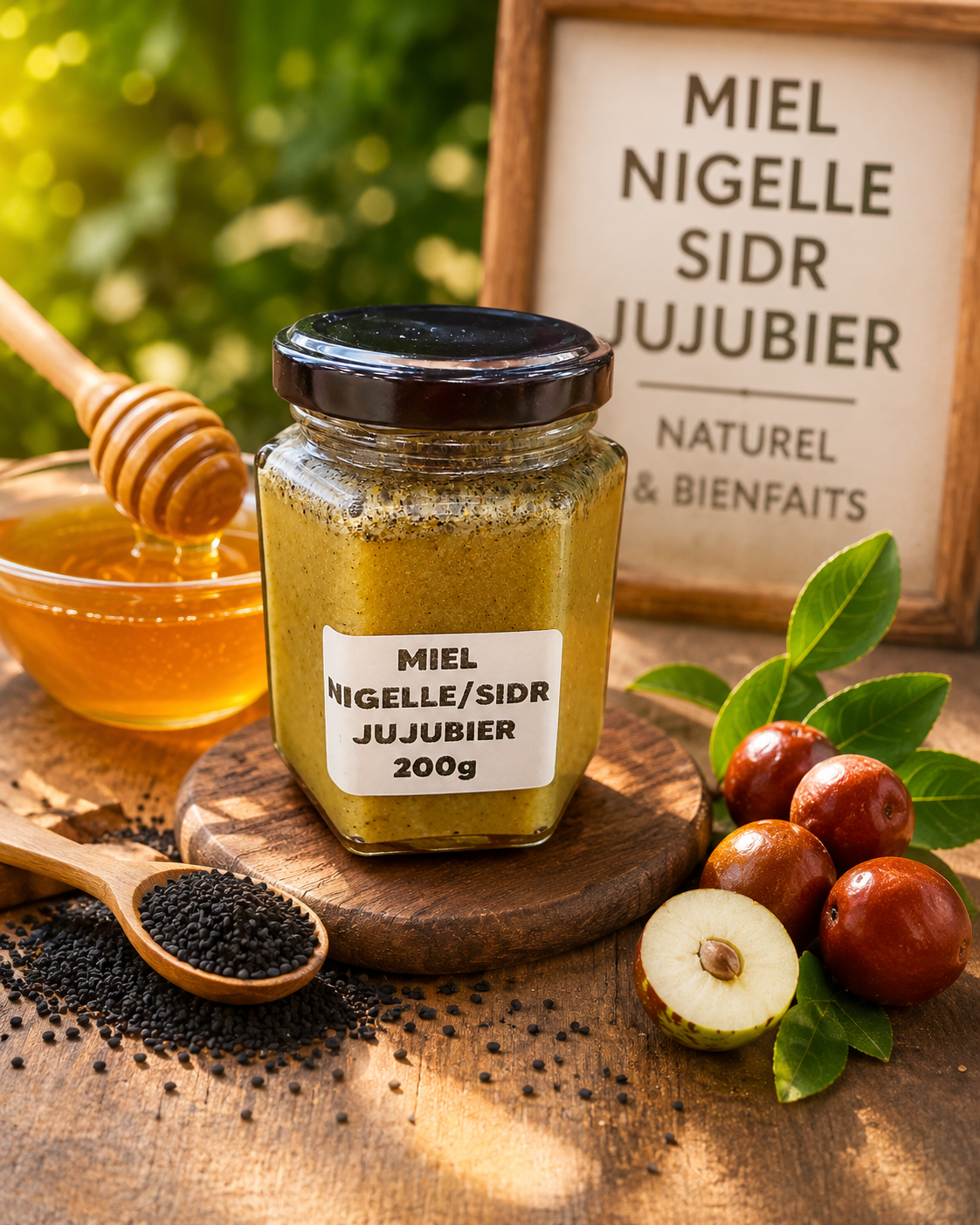Miel Nigelle Sidr « Jujubier « 