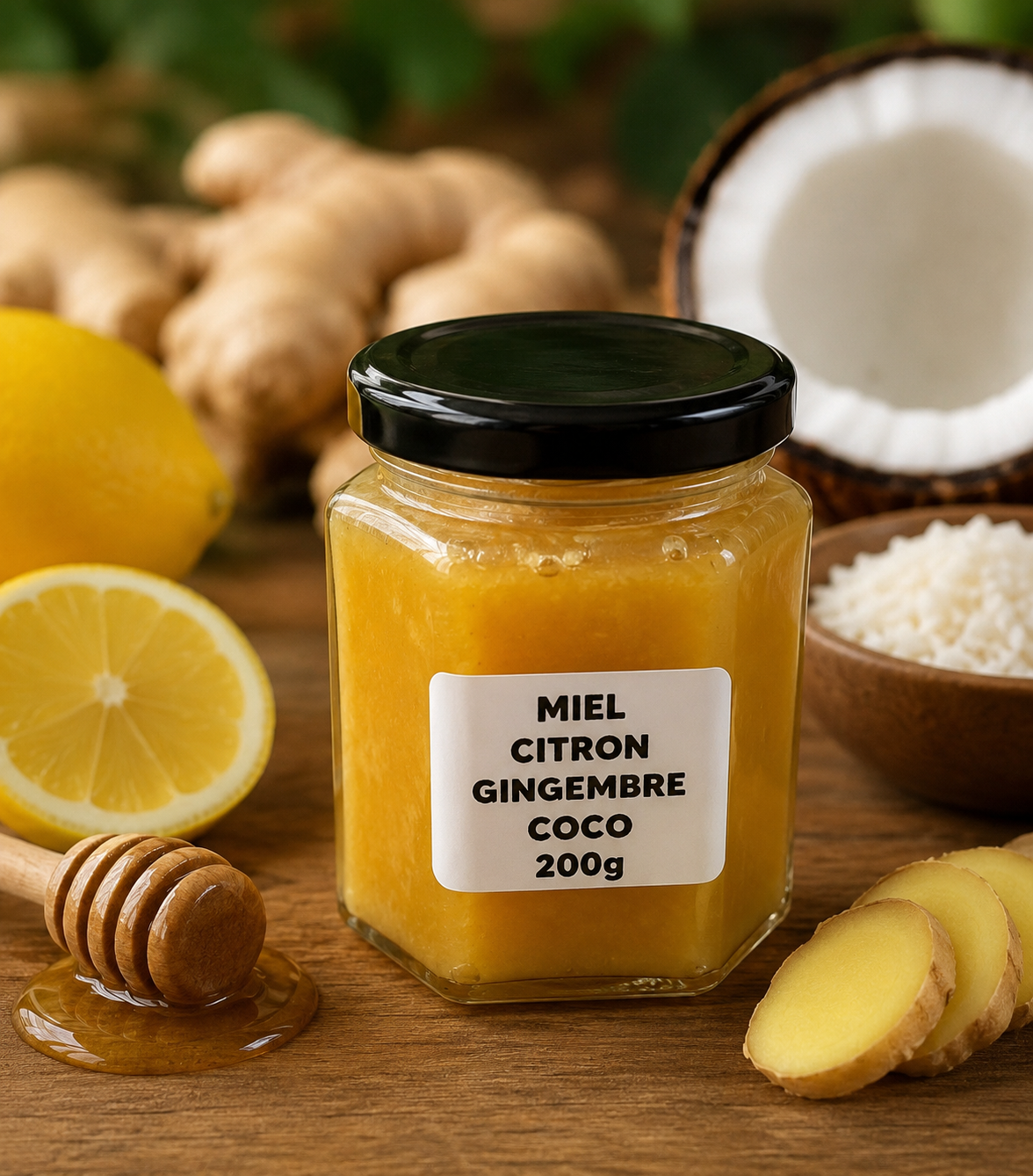Miel Citron Gingembre Coco