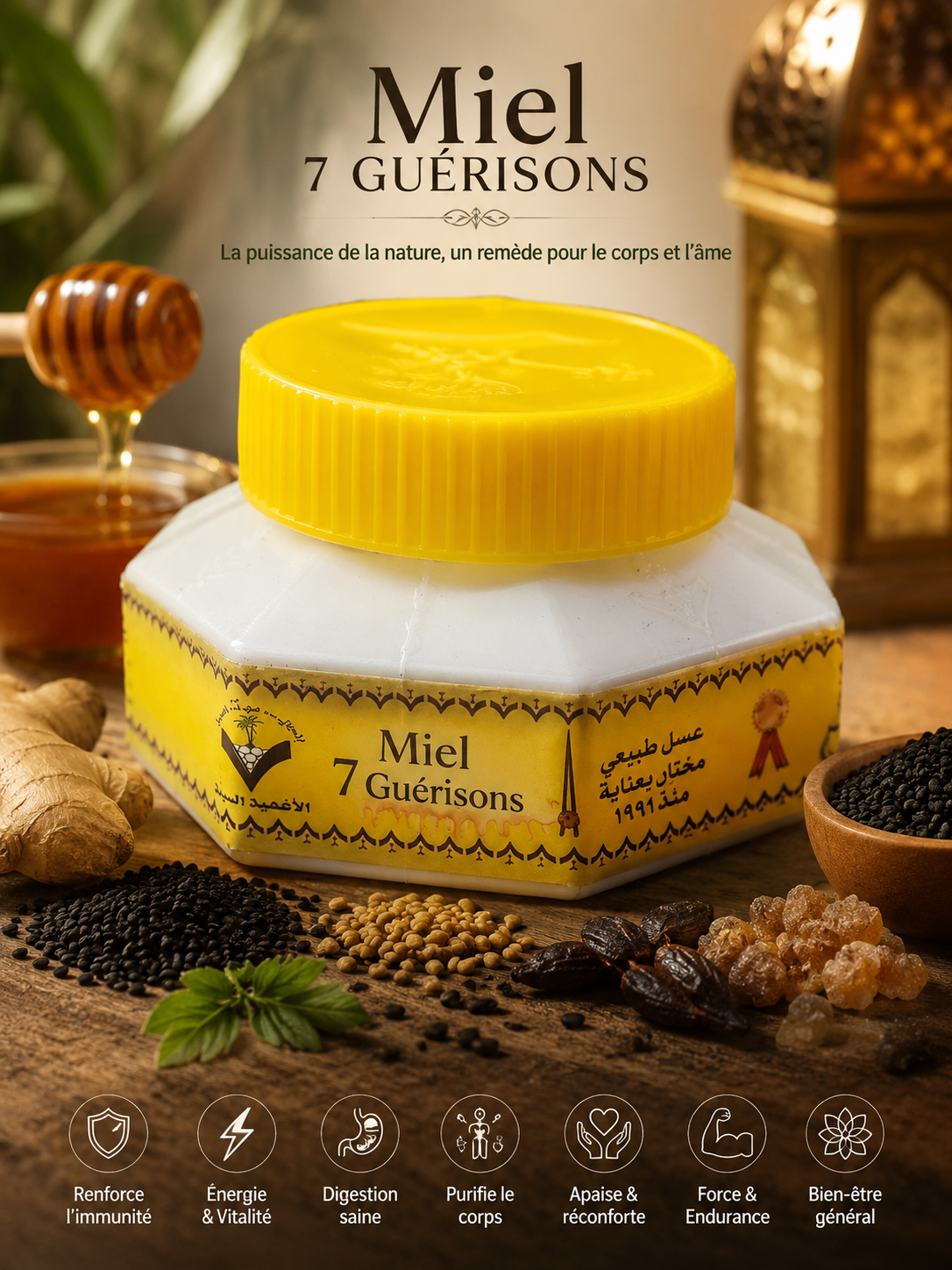 MIEL DES 7 GUÉRRISONS